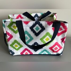 Colorful Geometric Tote Bag Thirty-One